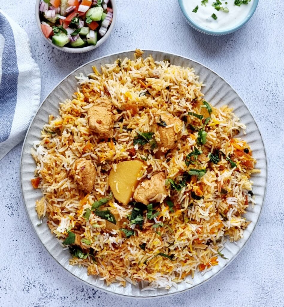 Boneless Chicken Biryani - Sugar Spice & More