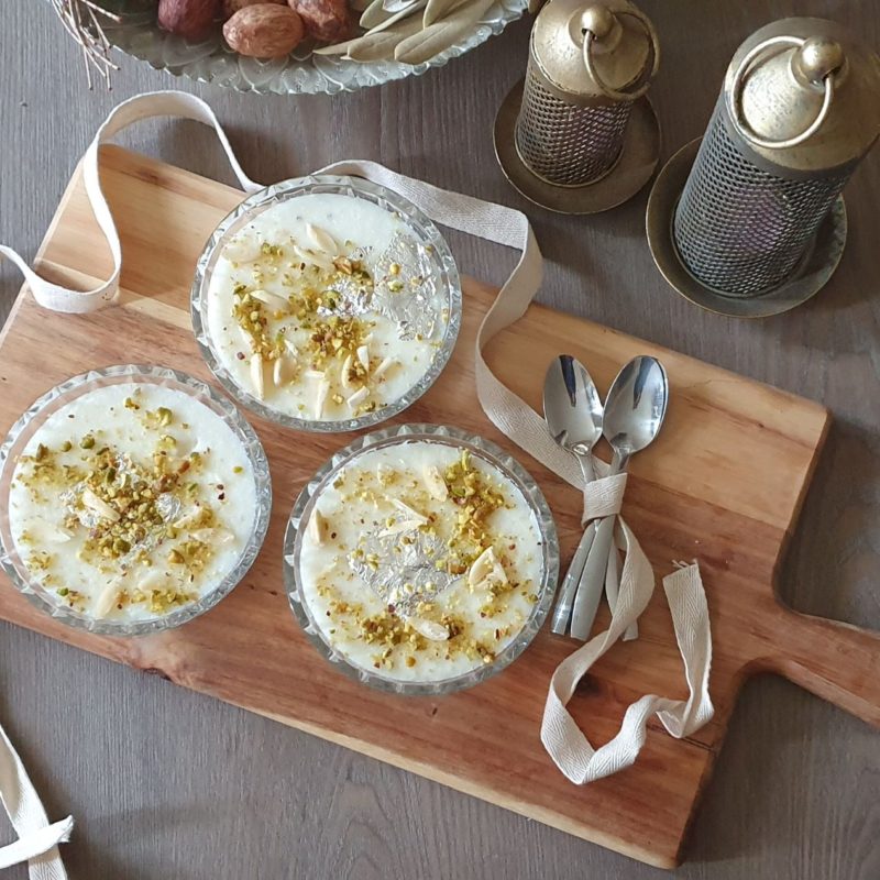 Firni (Rice Pudding)