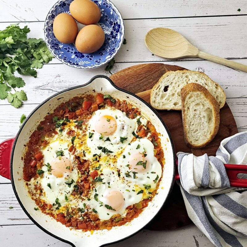 Shakshuka (Middle Eastern Eggs)