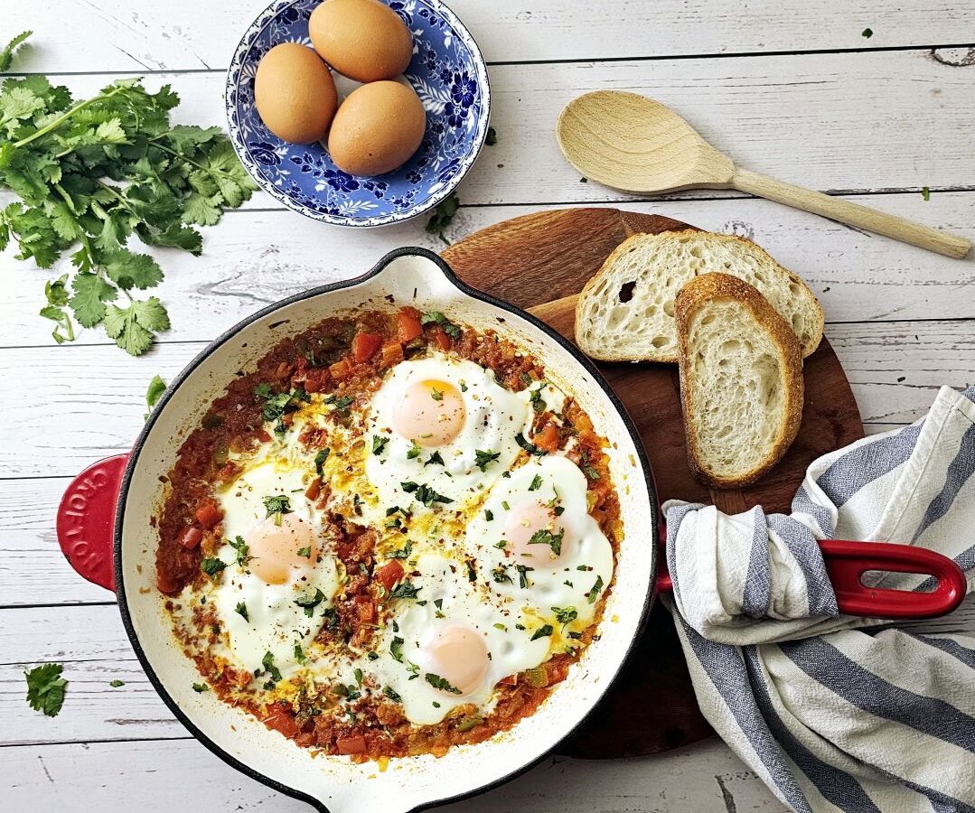 Shakshuka (Middle Eastern Eggs)