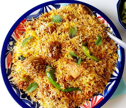 Hyderabadi Dum Biryani - Sugar Spice & More