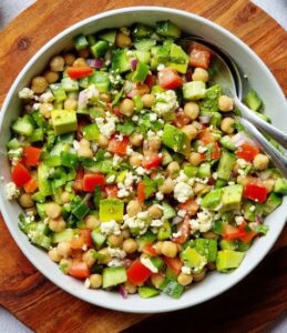 Chickpea salad